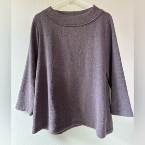 Loft Women’s sweater - GUC - XL - purple Spring Fall Soft